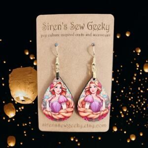 Rapunzel disney princess Earrings Tangled